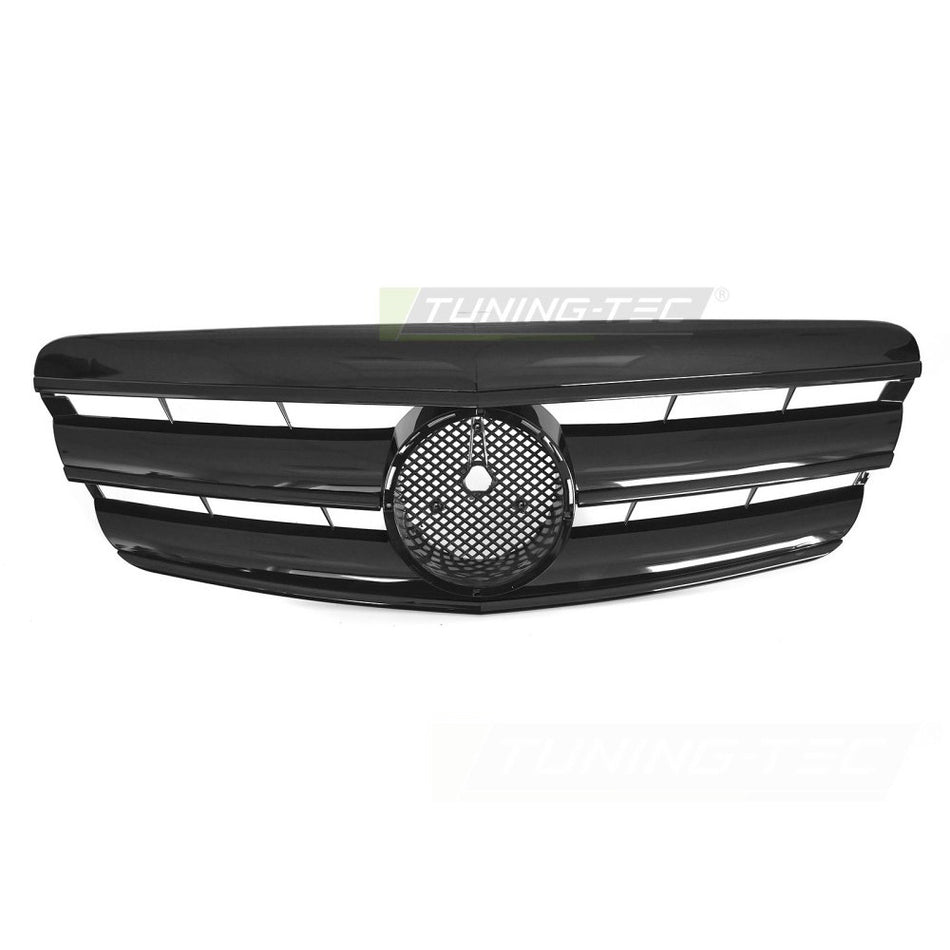 Griglia Sport Nero Lucido per Mercedes W221 (2005-2009) - Griglia Anteriore