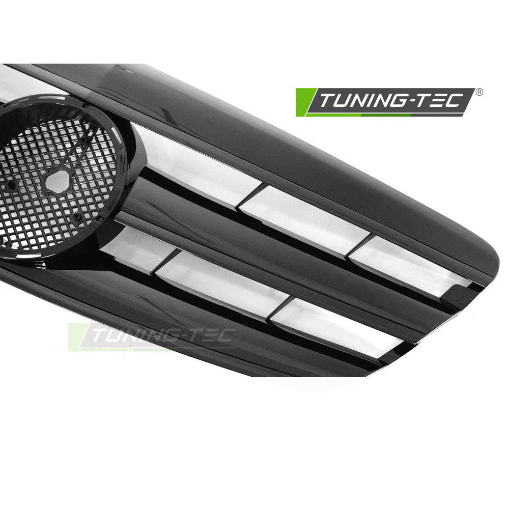 Griglia Sport Nero Lucido per Mercedes W221 (2005-2009) - Griglia Anteriore