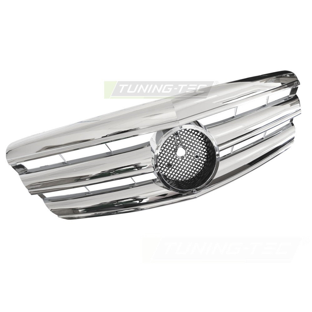Griglia Sport Cromato per Mercedes W221 (2005-2009) - Griglia Anteriore Sportiva