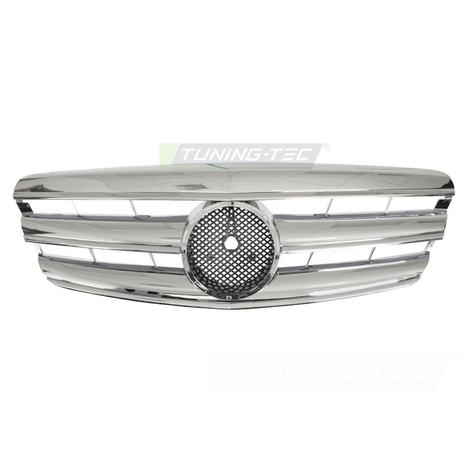 Griglia Sport Cromato per Mercedes W221 (2005-2009) - Griglia Anteriore Sportiva