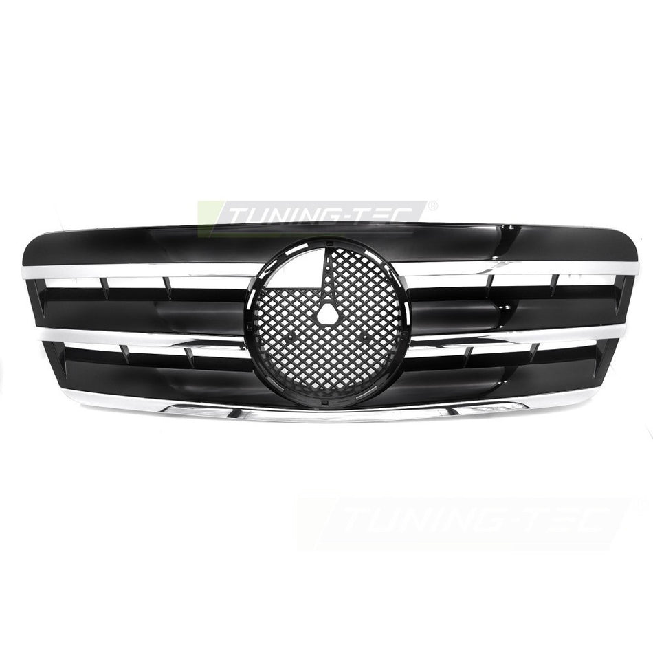 Griglia Sport Nero Cromato per Mercedes-Benz CLK W208 (1996-2002)