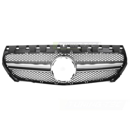 Griglia Nero Argento per Mercedes CLA W117 (2013-2019) - Griglia Sportiva