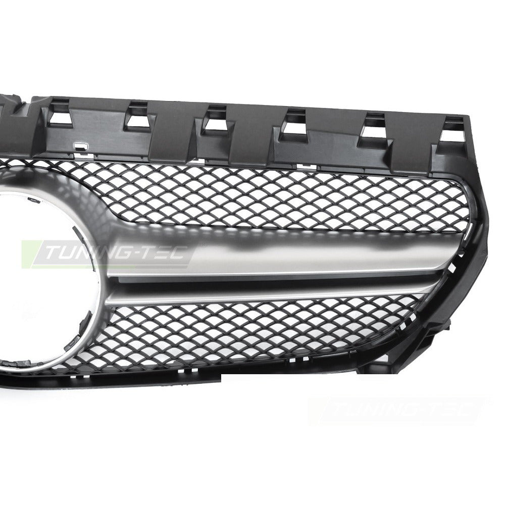 Griglia Nero Argento per Mercedes CLA W117 (2013-2019) - Griglia Sportiva