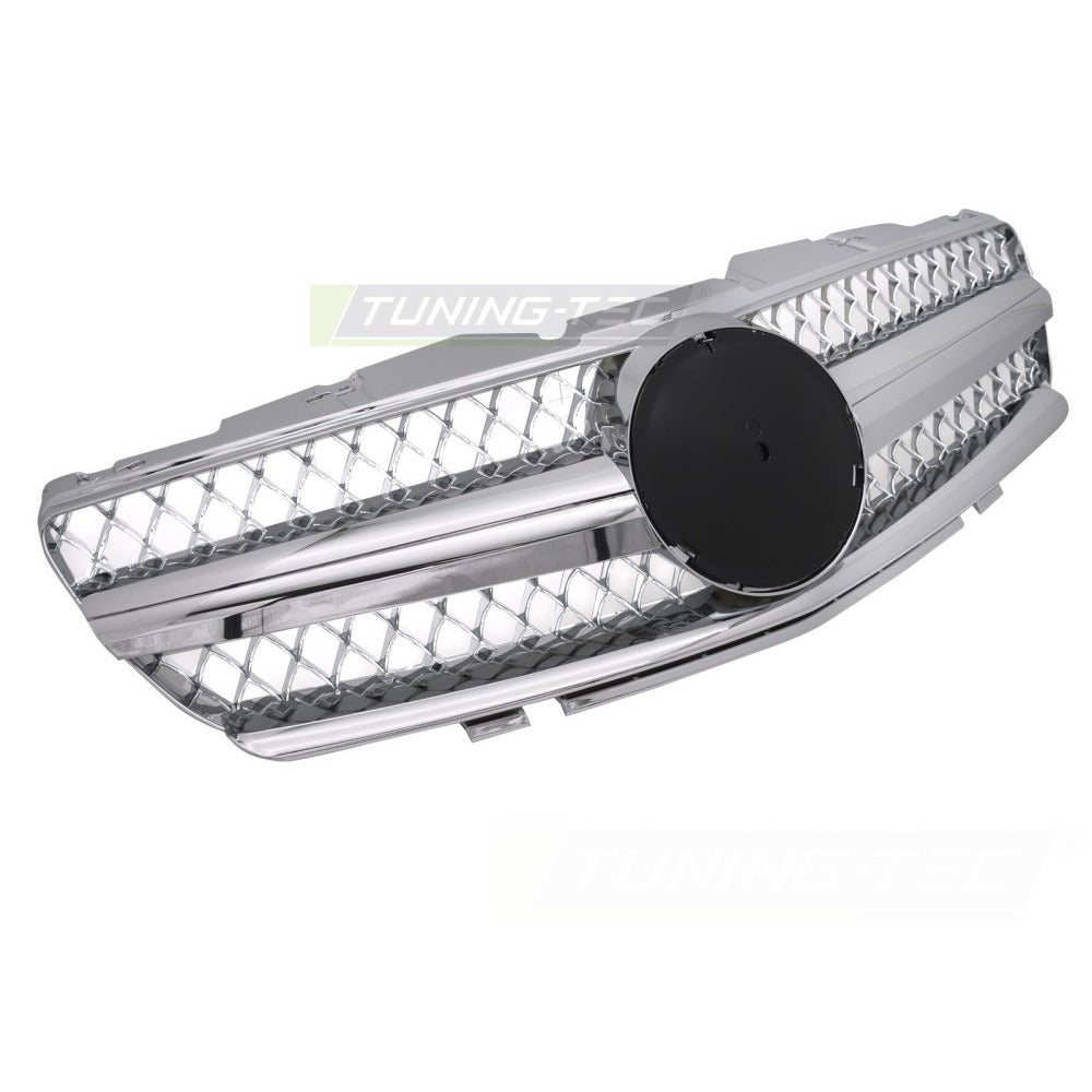Griglia Sport Cromato per Mercedes SL R230 (2001-2006) - Griglia Anteriore