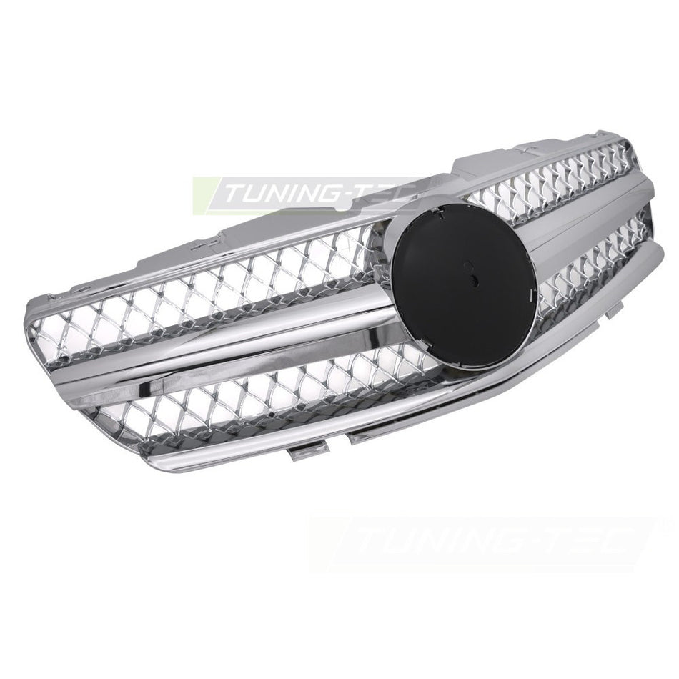 Griglia Sport Cromato per Mercedes SL R230 (2001-2006) - Griglia Anteriore