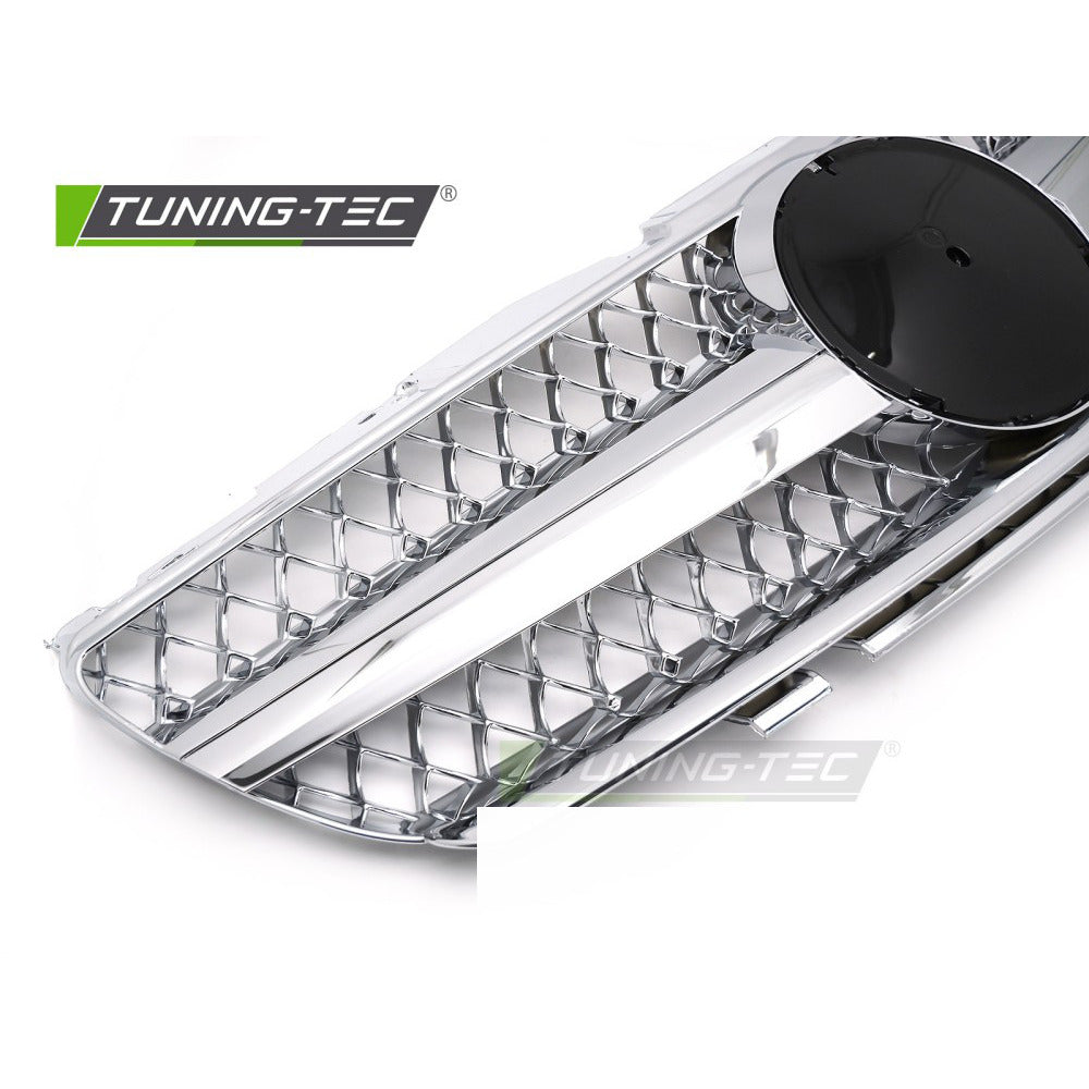 Griglia Sport Cromato per Mercedes SL R230 (2001-2006) - Griglia Anteriore