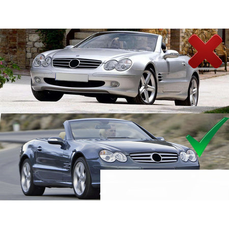 Griglia Sport Cromato per Mercedes SL R230 (anni 2006-2008)