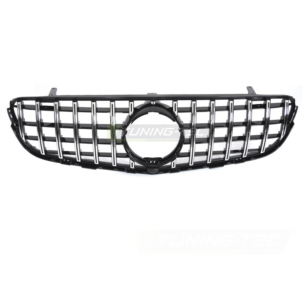 Griglia Sport Nero Cromato con Camera Hole per Mercedes GLC W253 (15-18)