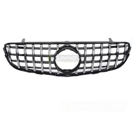 Griglia Sport Nero Cromato con Camera Hole per Mercedes GLC W253 (15-18)