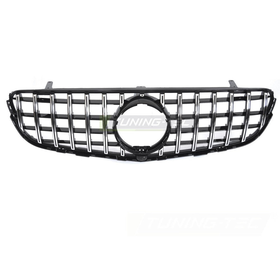 Griglia Sport Nero Cromato con Camera Hole per Mercedes GLC W253 (15-18)