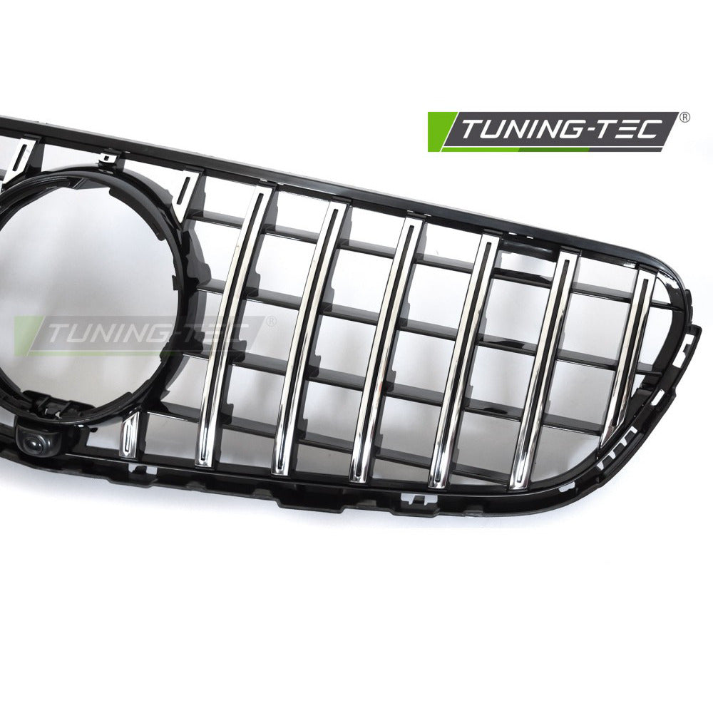 Griglia Sport Nero Cromato con Camera Hole per Mercedes GLC W253 (15-18)