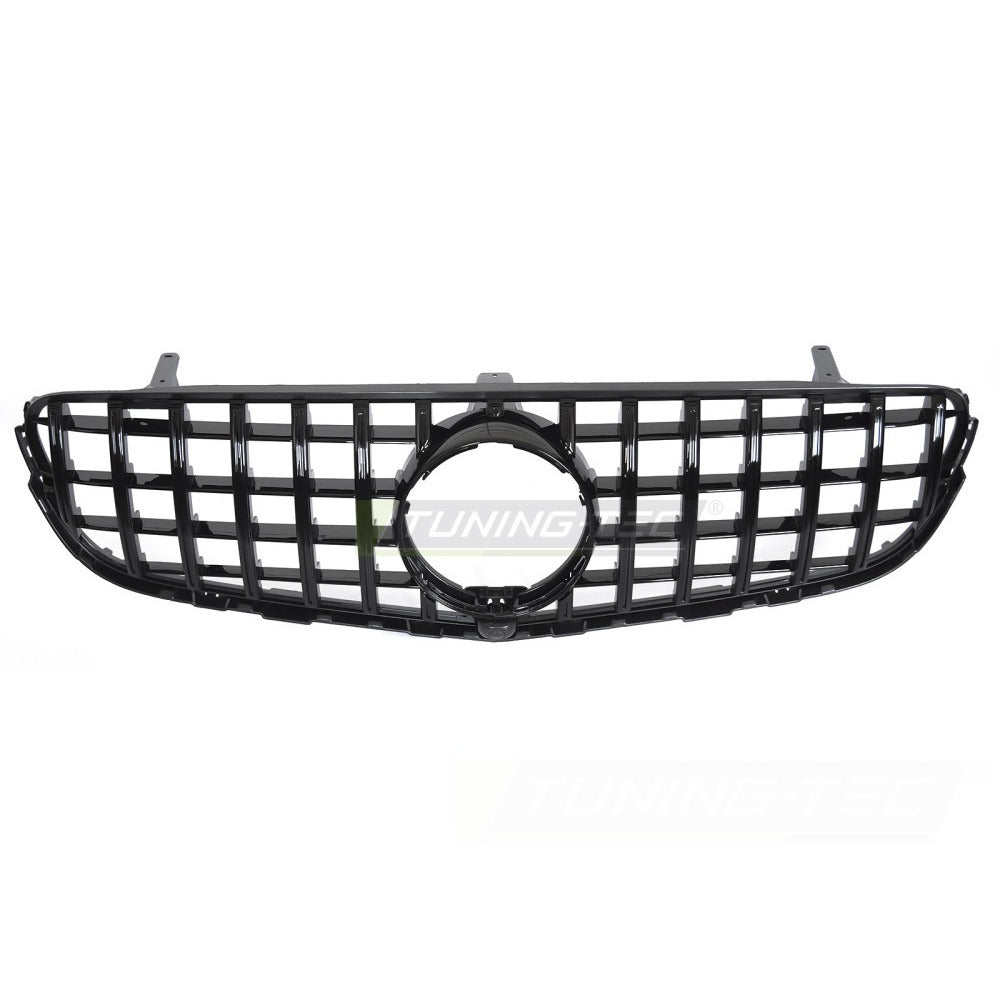 Griglia Sport Nero Lucido con Camera Hole per Mercedes GLC W253 (2015-2018)