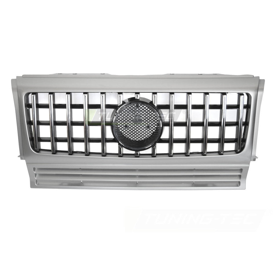 Griglia Sport W464 Look Argento Cromato per Mercedes W463 (90-12) - Griglia