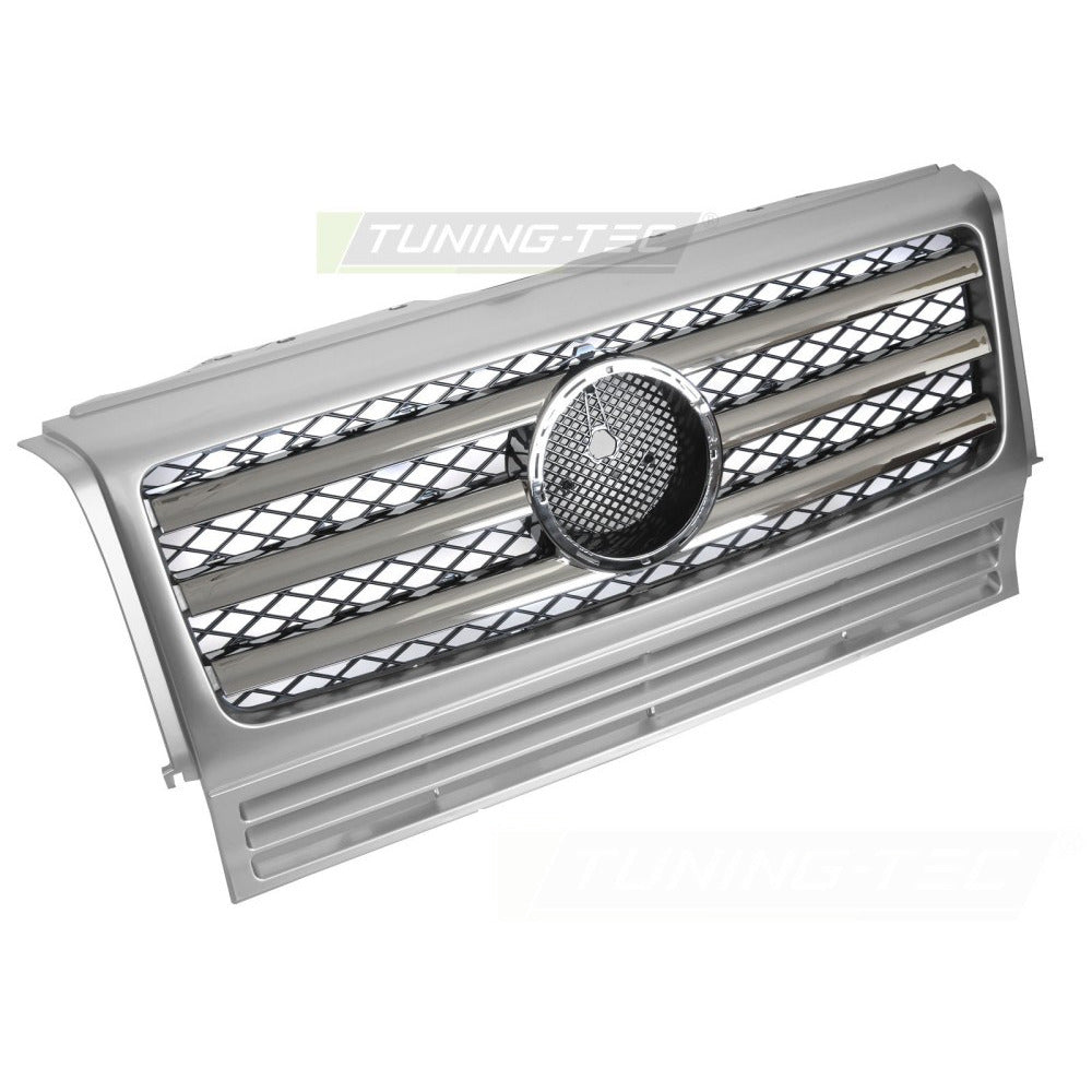 Griglia Sport Argento Cromato per Mercedes W463 (90-12)