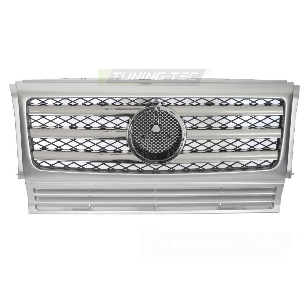 Griglia Sport Argento Cromato per Mercedes W463 (90-12)