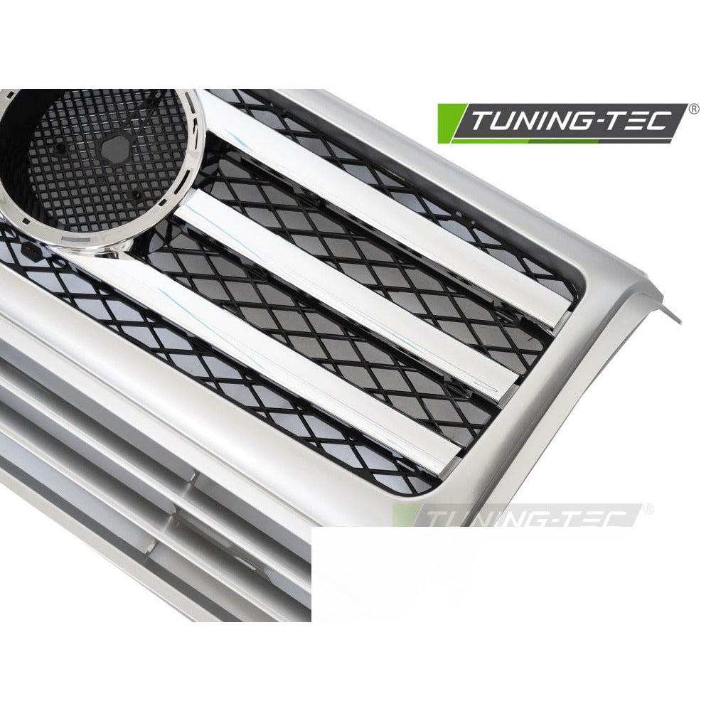 Griglia Sport Argento Cromato per Mercedes W463 (90-12)