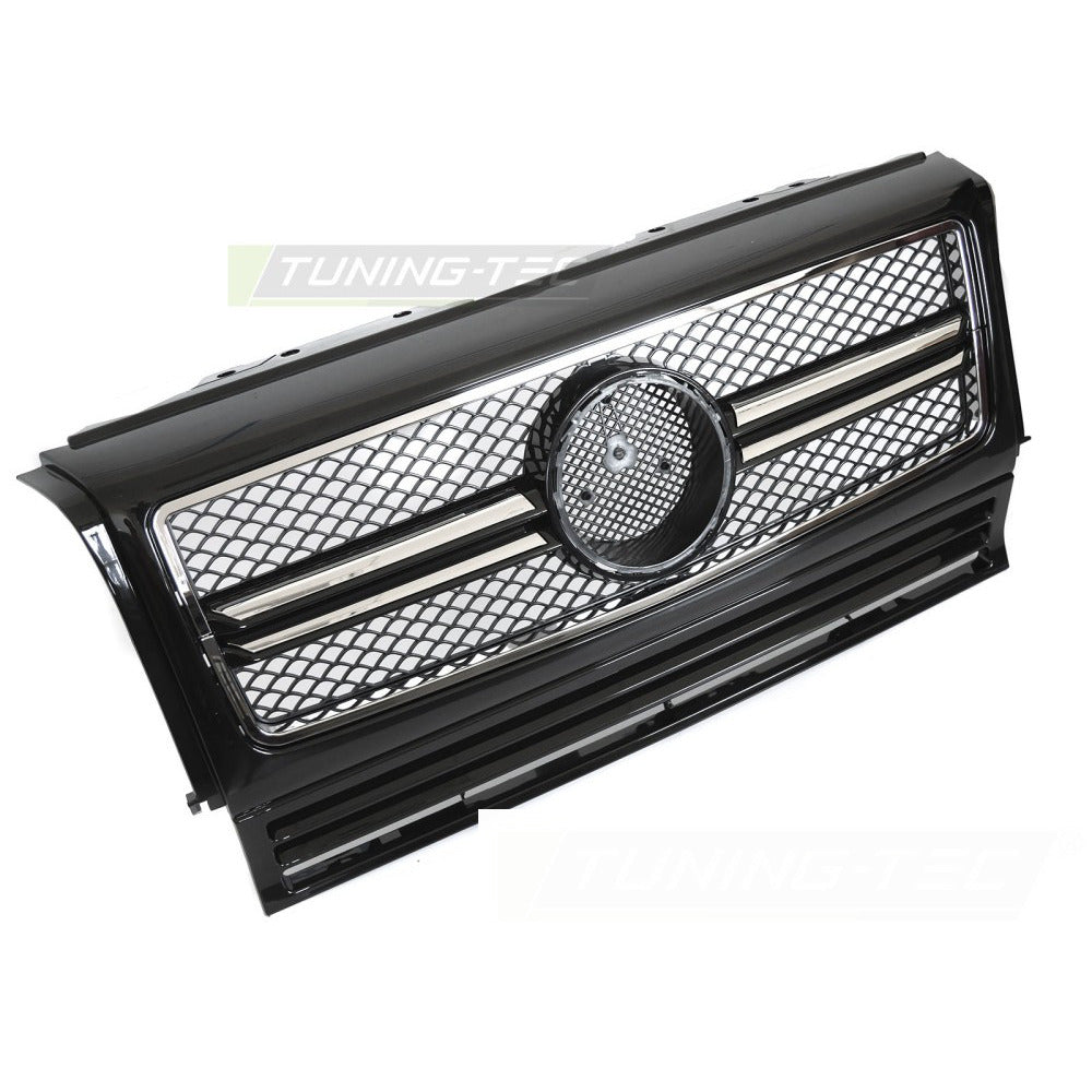 Griglia Sport Nero Cromato per Mercedes W463 (90-12) - Griglia Sportiva