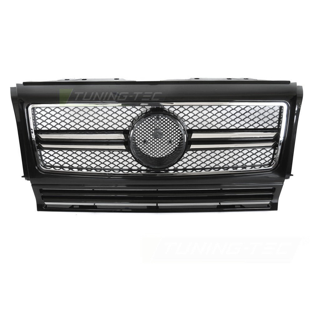 Griglia Sport Nero Cromato per Mercedes W463 (90-12) - Griglia Sportiva