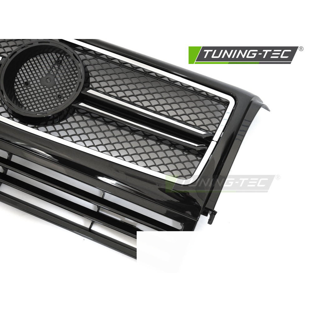 Griglia Sport Nero Cromato per Mercedes W463 (90-12) - Griglia Sportiva