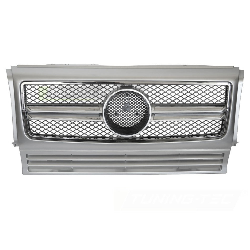 Griglia Sport Argento Cromato per Mercedes W463 (1990-2012)