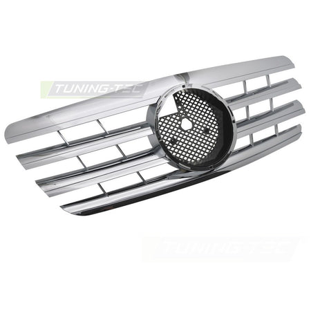Griglia Sport Cromato per Mercedes W210 (99-02) S210 (99-03) Finitura Cromo