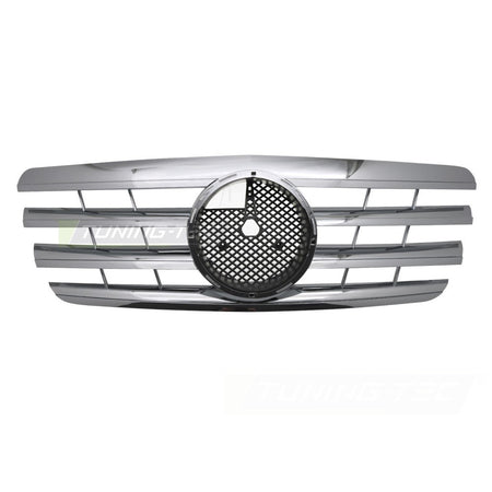 Griglia Sport Cromato per Mercedes W210 (99-02) S210 (99-03) Finitura Cromo
