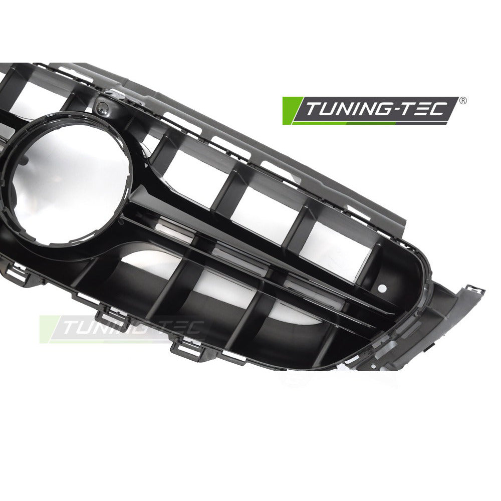 Griglia Nero Lucido per Mercedes W213 (16-19) - Griglia Sportiva Anteriore