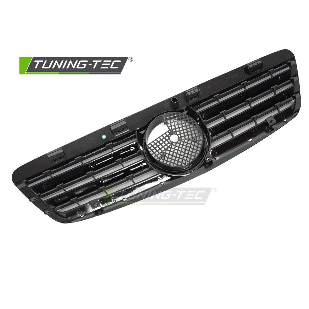 Griglia Sport Cromato Nero per Mercedes W220 (1998-2002) - Griglia Anteriore
