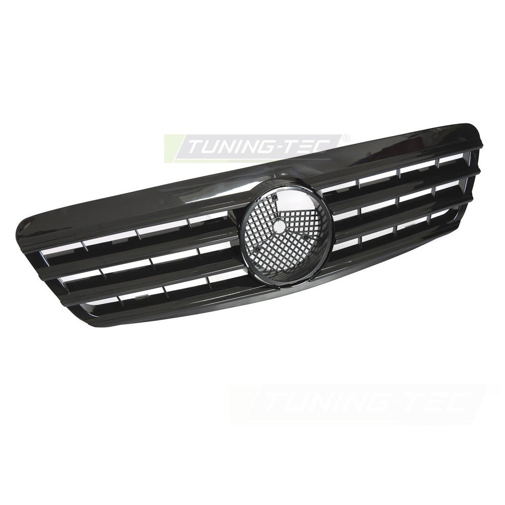 Griglia Sport Nero Lucido per Mercedes W220 (1998-2002) - Griglia Anteriore