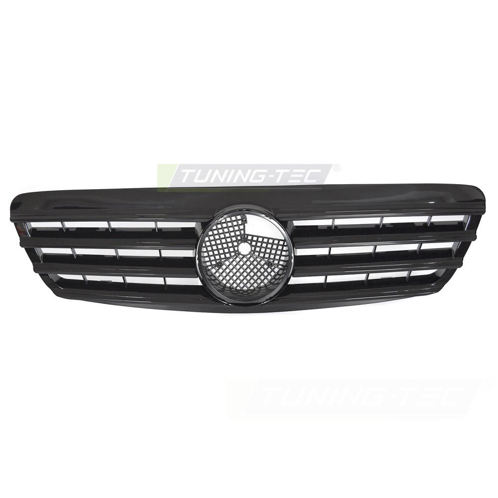 Griglia Sport Nero Lucido per Mercedes W220 (1998-2002) - Griglia Anteriore