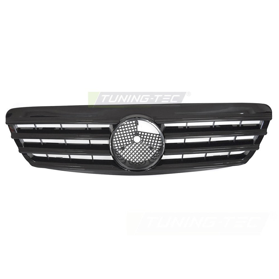 Griglia Sport Nero Lucido per Mercedes W220 (1998-2002) - Griglia Anteriore
