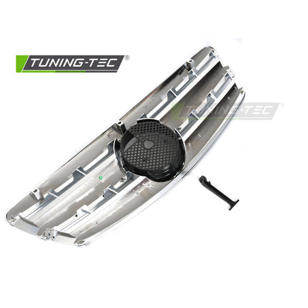Griglia Sport Cromato per Mercedes W220 (2002-2005) - Griglia Anteriore Sportiva
