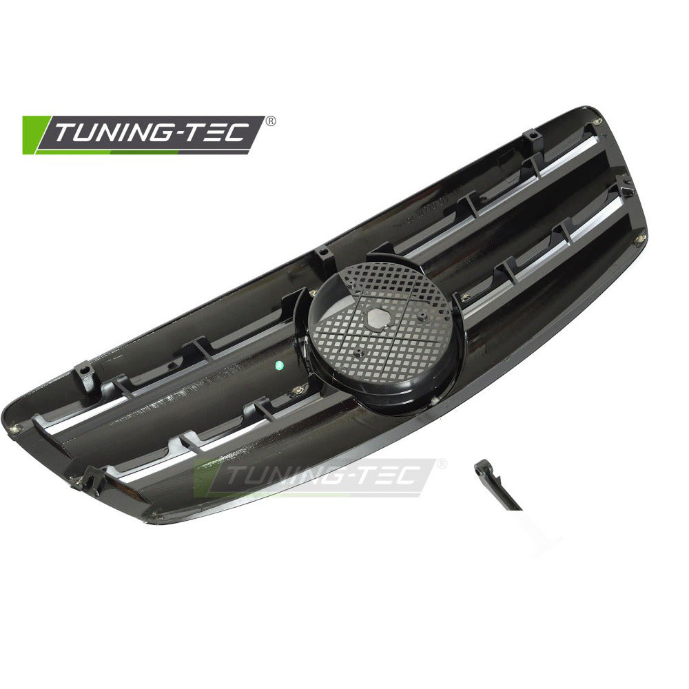 Griglia Sport Cromato Nero per Mercedes W220 (2002-2005) - Griglia Anteriore