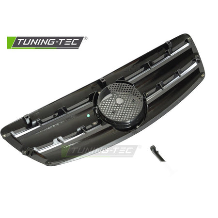 Griglia Sport Cromato Nero per Mercedes W220 (2002-2005) - Griglia Anteriore