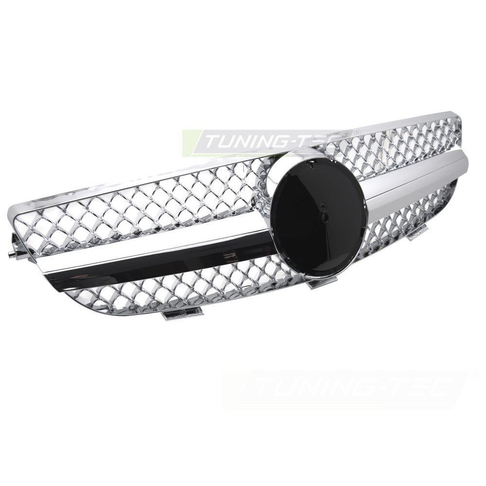Griglia Sport Cromato per Mercedes-Benz CLK W209 (2003-2010) - Griglia Anteriore