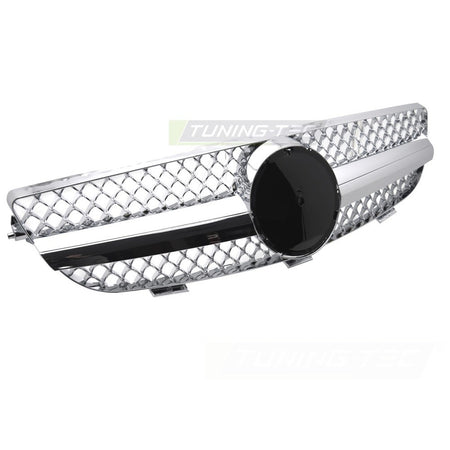 Griglia Sport Cromato per Mercedes-Benz CLK W209 (2003-2010) - Griglia Anteriore