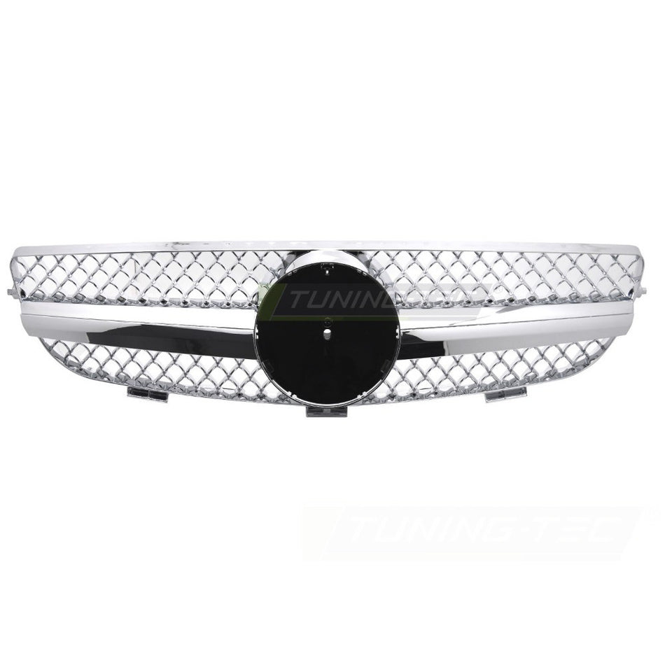 Griglia Sport Cromato per Mercedes-Benz CLK W209 (2003-2010) - Griglia Anteriore