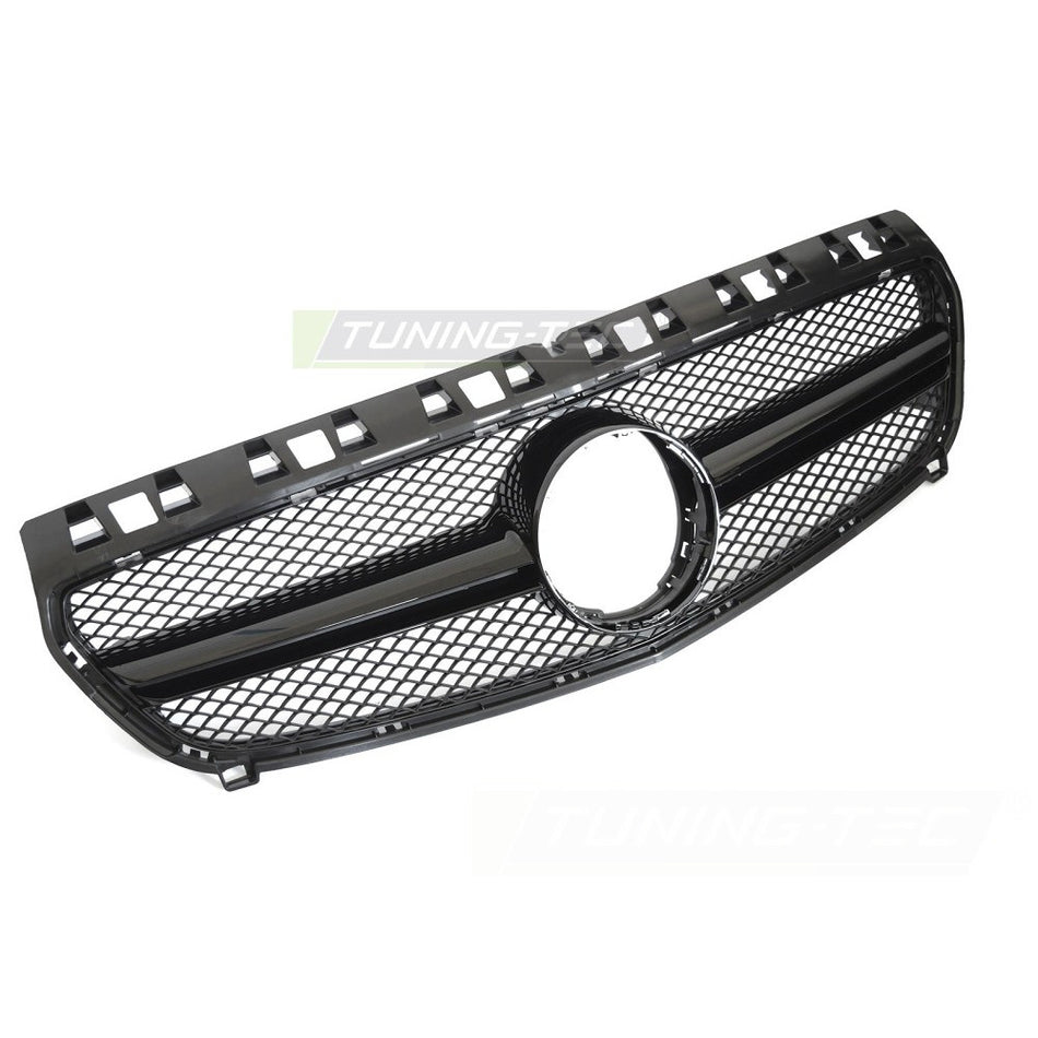 Griglia Nero Lucido per Mercedes W176 (2012-2015) - Griglia Sportiva Anteriore