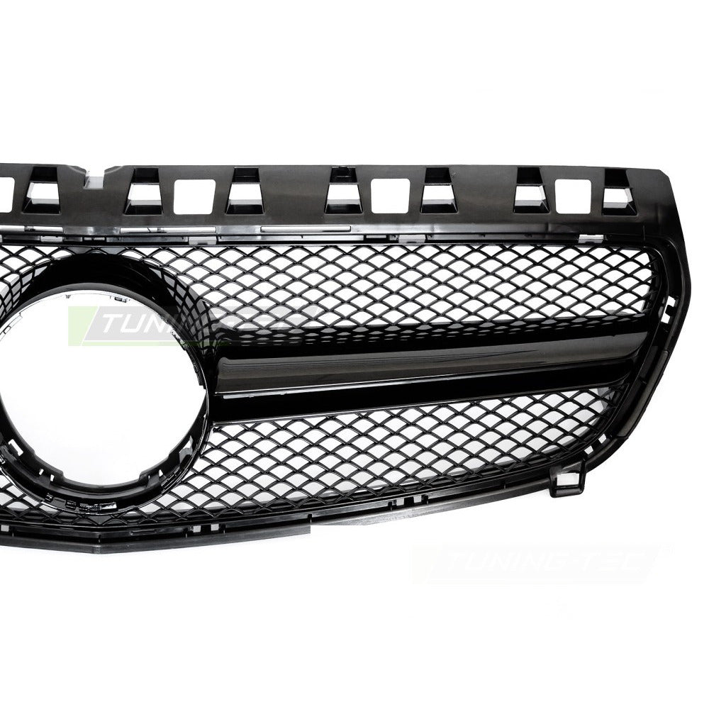 Griglia Nero Lucido per Mercedes W176 (2012-2015) - Griglia Sportiva Anteriore
