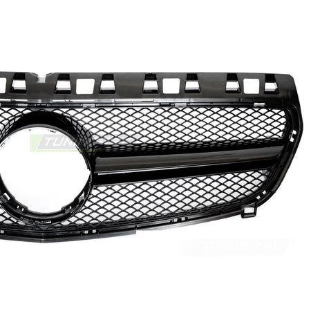 Griglia Nero Lucido per Mercedes W176 (2012-2015) - Griglia Sportiva Anteriore