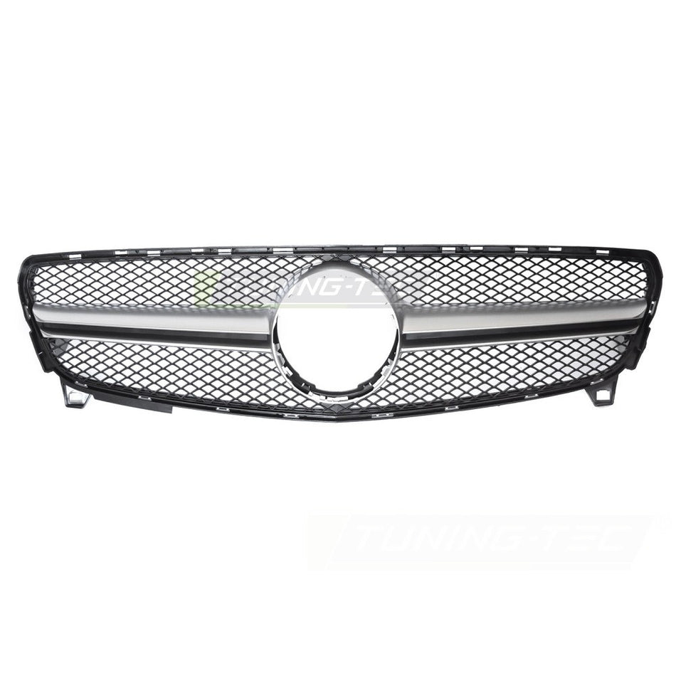 Griglia Argento per Mercedes W176 (2015-2018) - Griglia Sportiva Aerazione