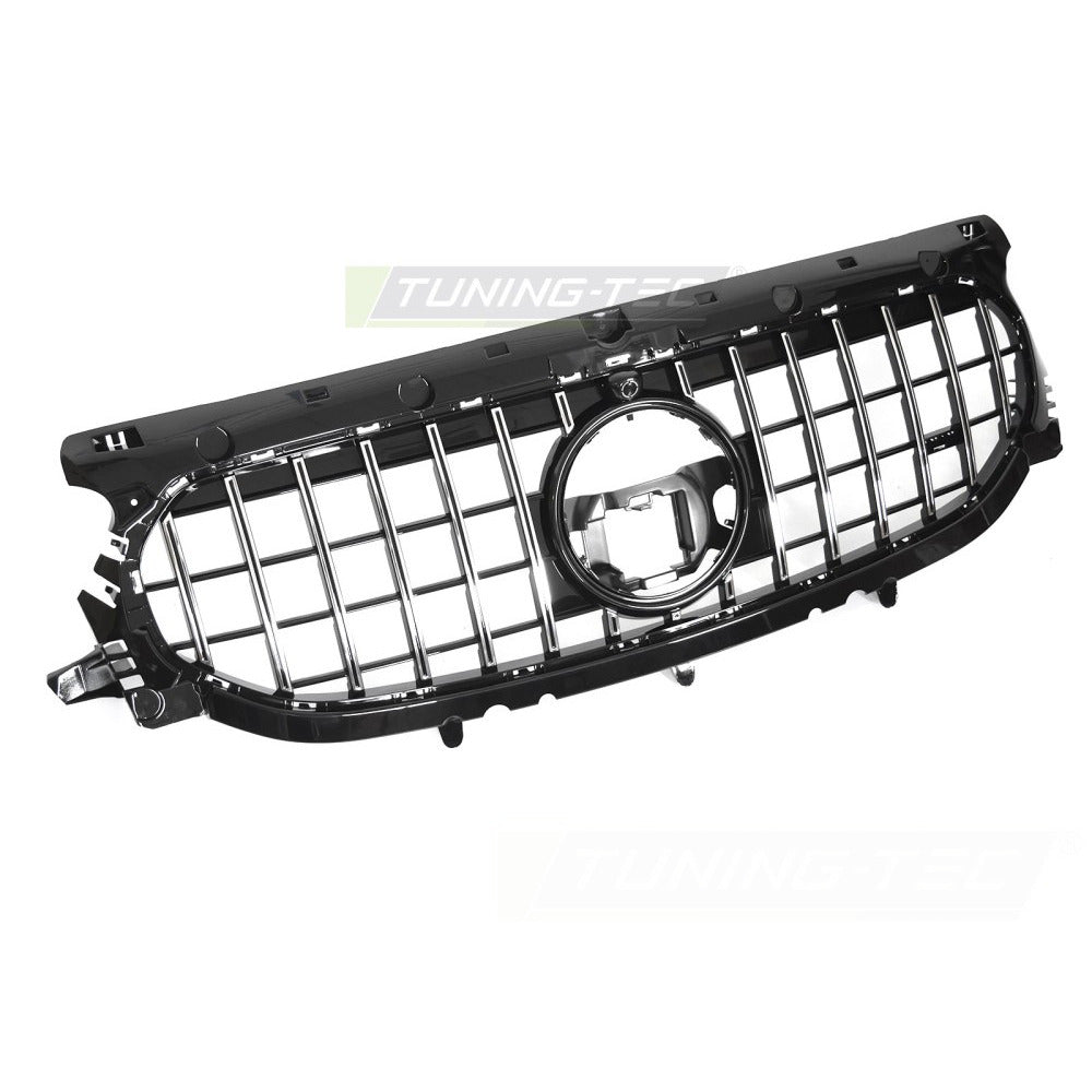 Griglia Sport Nero Cromato per Mercedes GLA H247 (2019-2023) - Griglia Anteriore