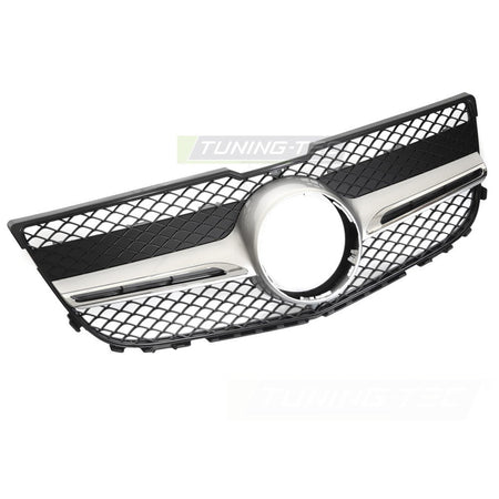 Griglia Sport Argento Cromato per Mercedes GLK X204 (2013-2015) - Finitura Cromo