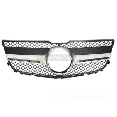 Griglia Sport Argento Cromato per Mercedes GLK X204 (2013-2015) - Finitura Cromo