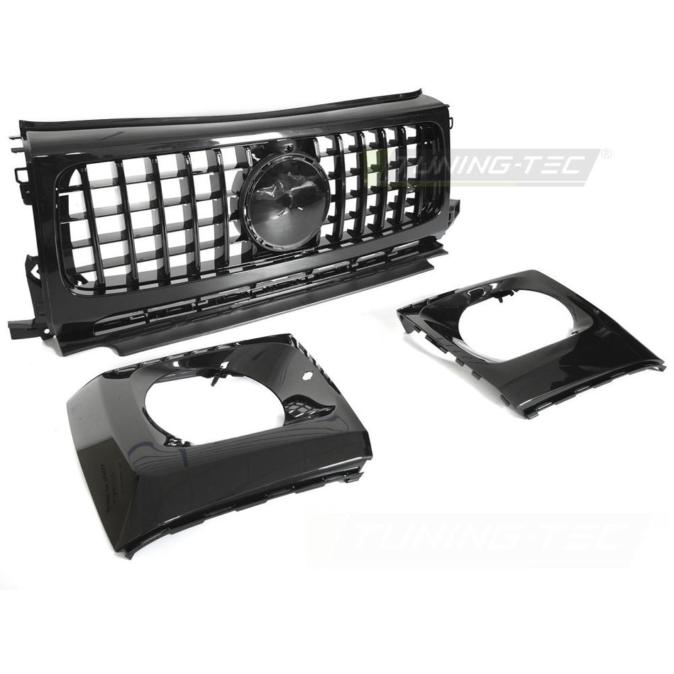 Griglia Sport Nero Lucido per Mercedes Classe G W464 (anni 2018-2024)