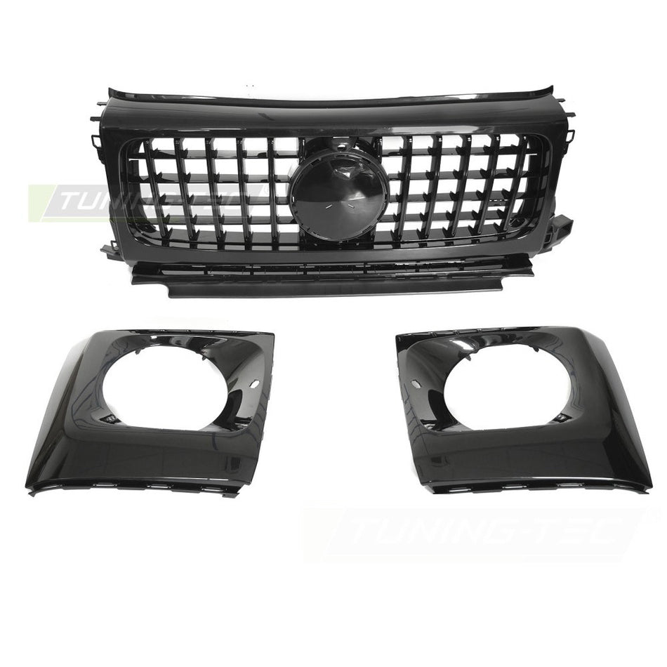 Griglia Sport Nero Lucido per Mercedes Classe G W464 (anni 2018-2024)