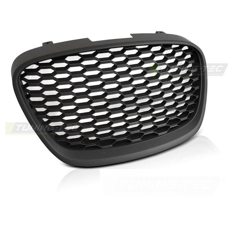 Griglia Honey Design Nero per Seat Leon (2009-2013) - Griglia Sportiva Nera