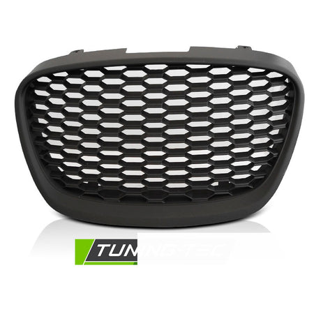 Griglia Honey Design Nero per Seat Leon (2009-2013) - Griglia Sportiva Nera