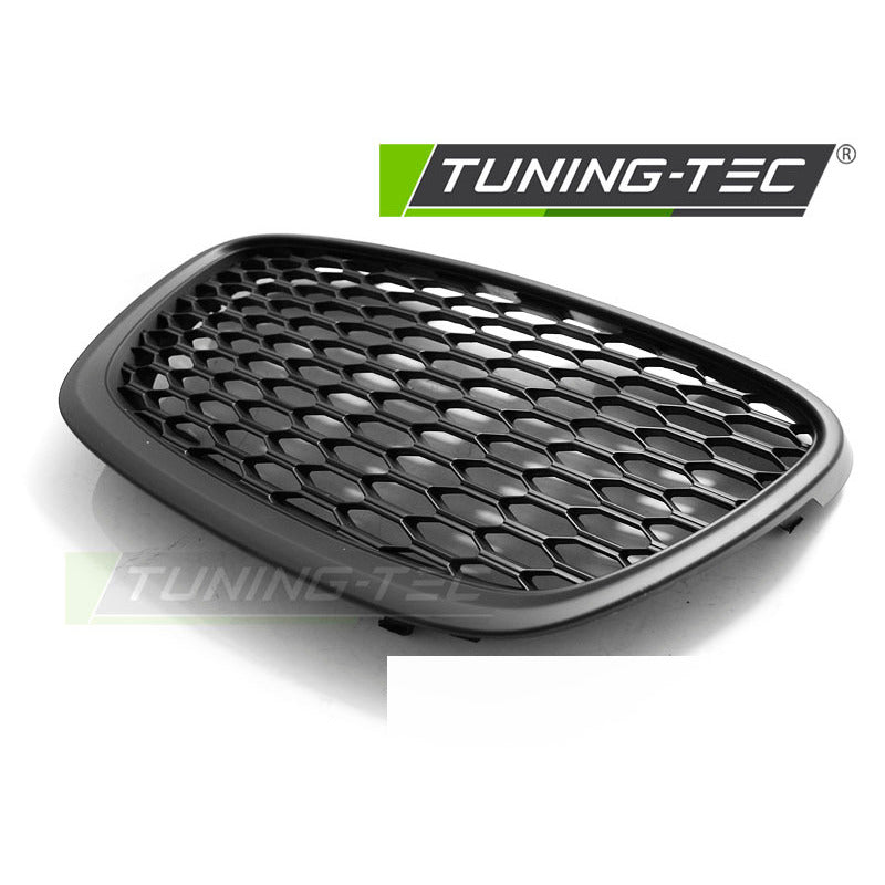 Griglia Honey Design Nero per Seat Leon (2009-2013) - Griglia Sportiva Nera