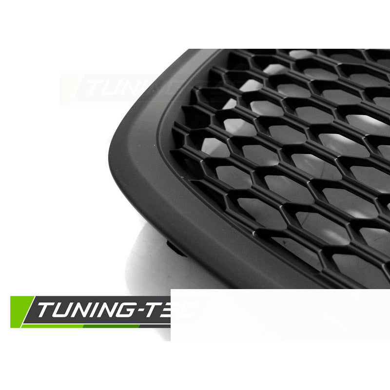 Griglia Honey Design Nero per Seat Leon (2009-2013) - Griglia Sportiva Nera